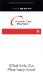 Mobile Screenshot of dynamiccarepharmacy.com